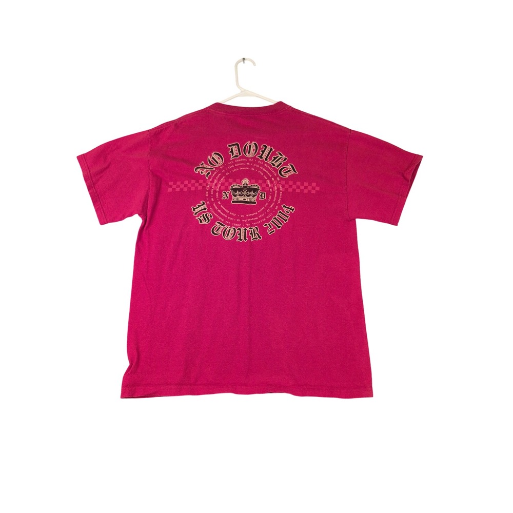 Vintage No Doubt 2004 Summer Tour T-Shirt Pink Delta Magnum Weight Mens Medium
